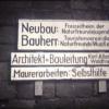 Bau des Naturfreundehauses Luhnsfelder Höhe