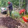 Moor-Mitmachaktion mit Karre und Dumper